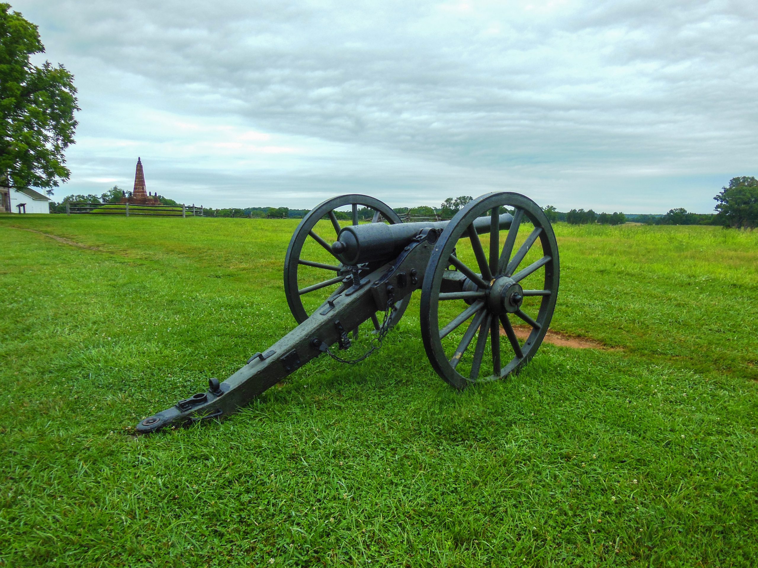 A cannon at Manassas National Battlefield Park